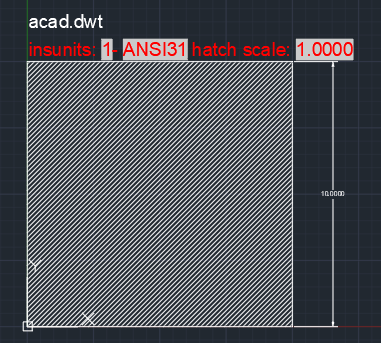 retino ANSI31 creato in acad.dwt