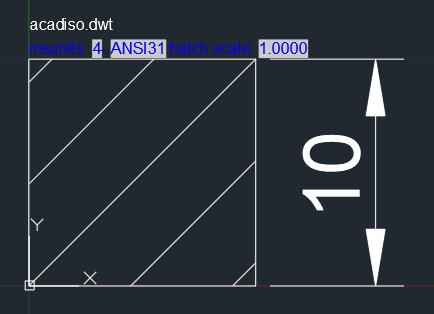 retino ANSI31 creato in acadiso.dwt