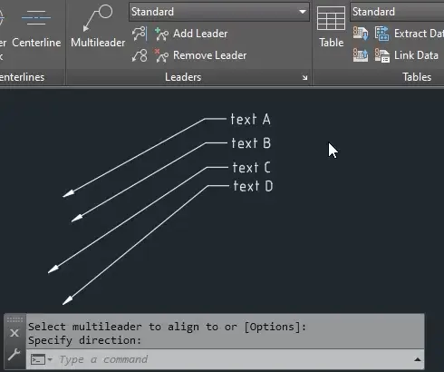 multileader paralleli