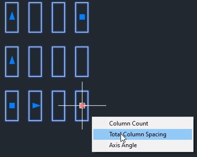 array total column space