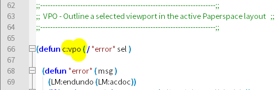 cercare nome comando nell'autolisp